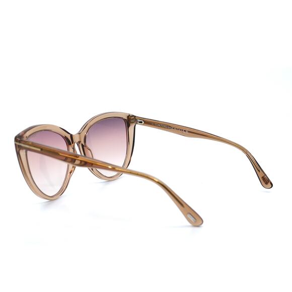 NEW TOM FORD TF915/S ISABELLA PEACH PINK GRADIENT AUTHENTIC SUNGLASSES - Picture 4 of 10